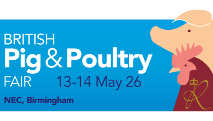 PIG & POULTRY il 13 e 14 maggio 2026 a Birmingham UK stand 6-723M