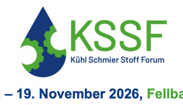 KSS K&uuml;hlSchmierStoffForum il 18 e 19 di novembre del 2026 a Fellbach, Germania